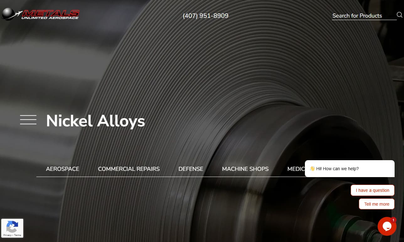 Metals Unlimited Aerospace Metals Unlimited Aerospace