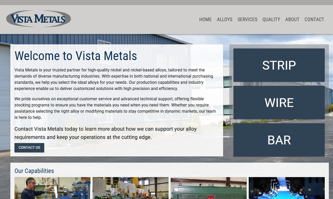 Vista Metals Vista Metals